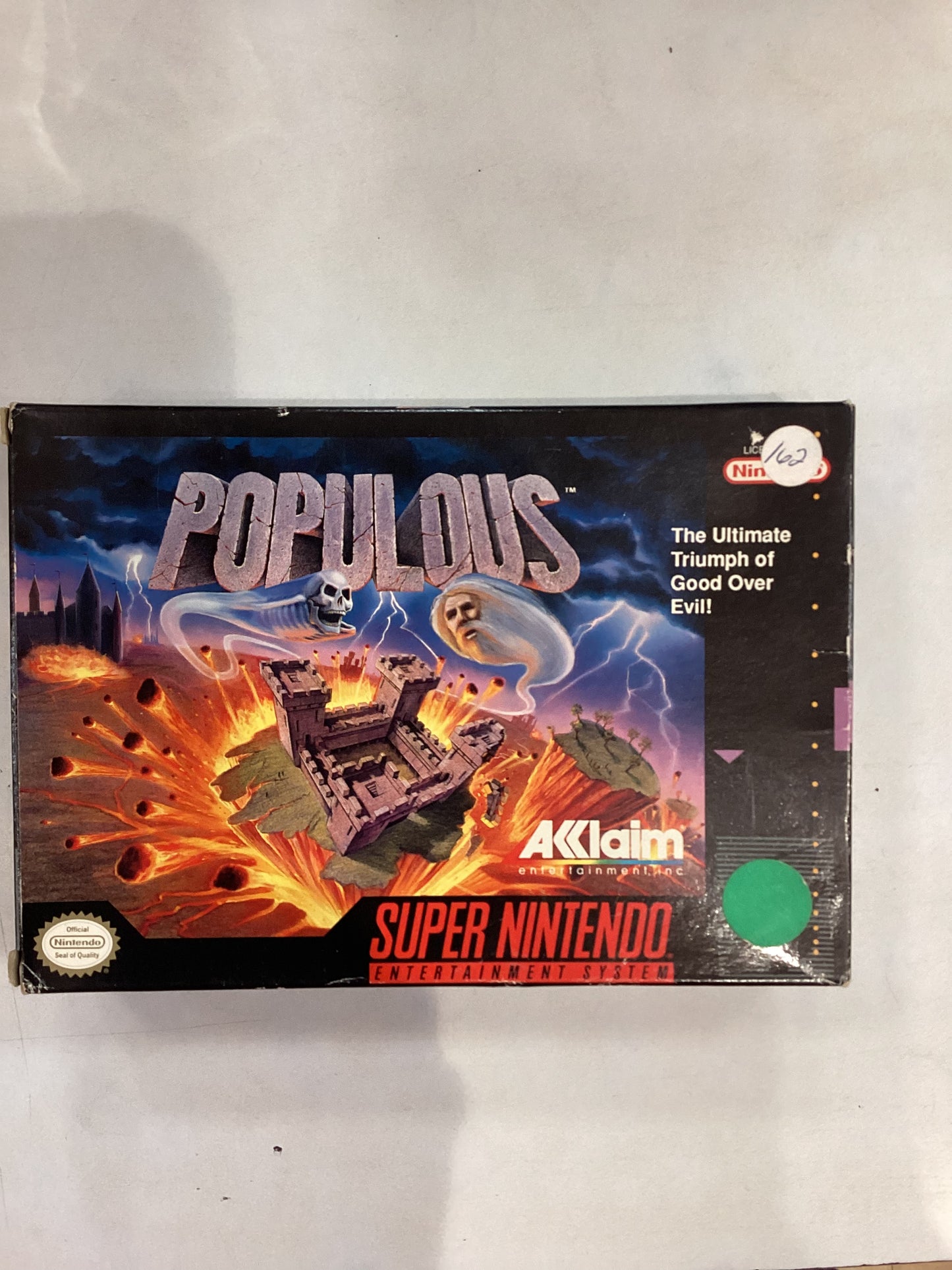 Populous - SNES - Used