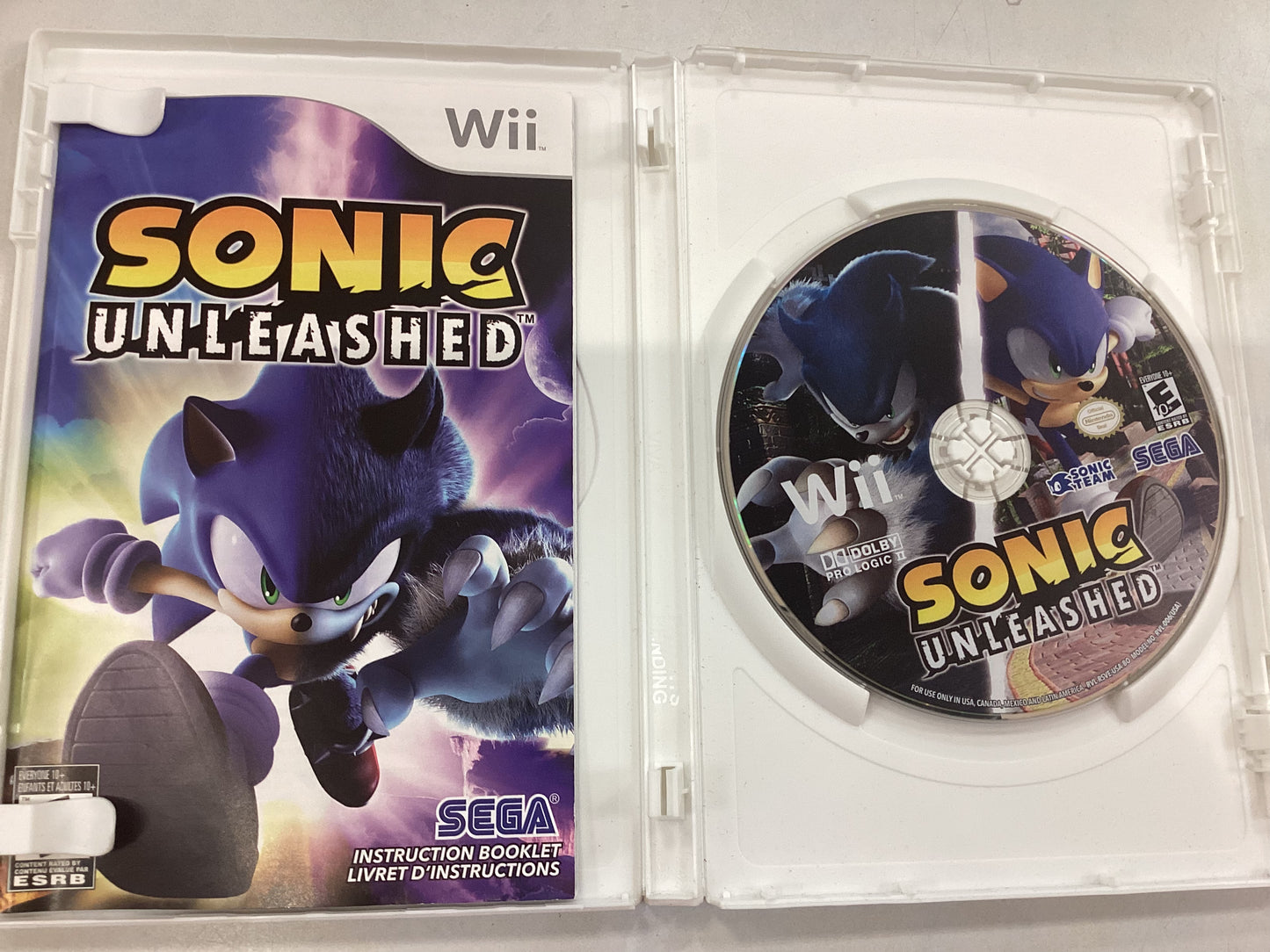 Sonic Unleashed -Wii- Used