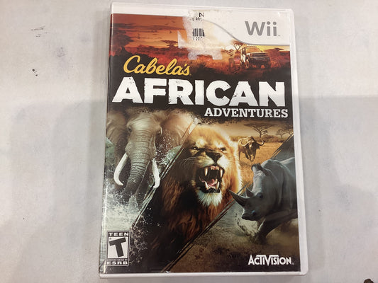 Cabela’s African Adventures -Wii- Used