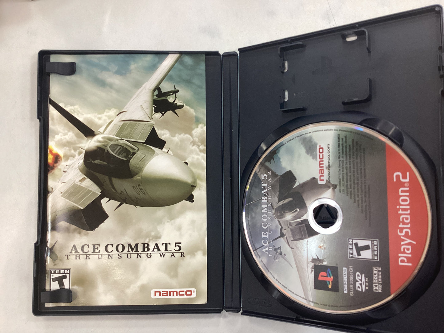 Ace Combat 5; The Unsung War -PS2- Used