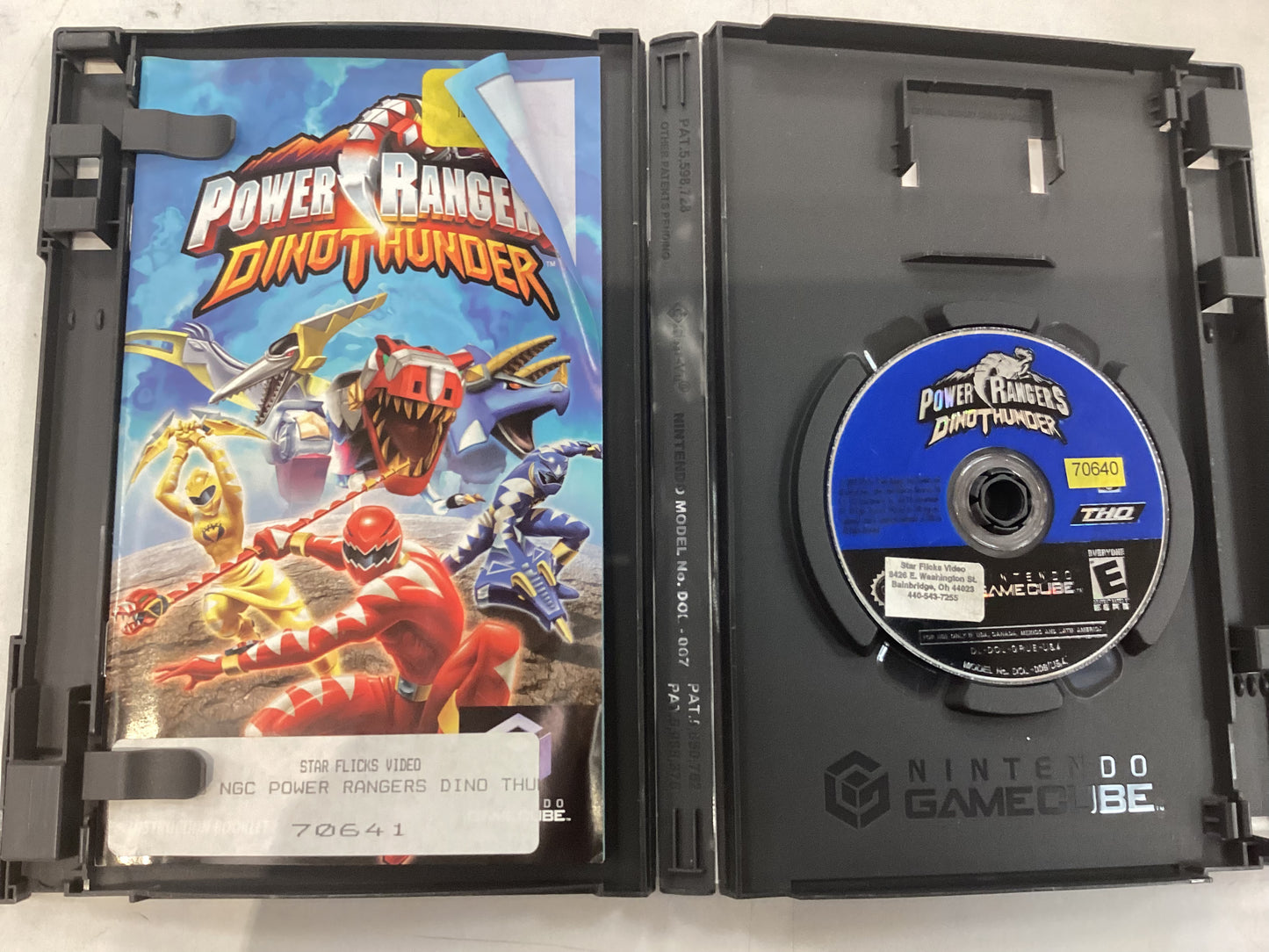 Power Rangers; Dino Thunder -GAMECUBE- Used