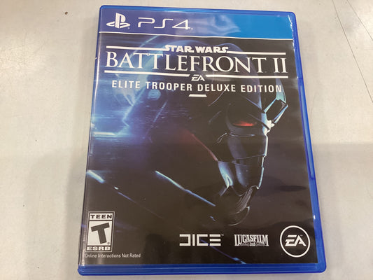 Star Wars Battlefront 2 Elite Trooper Deluxe Edition -PS4- Used