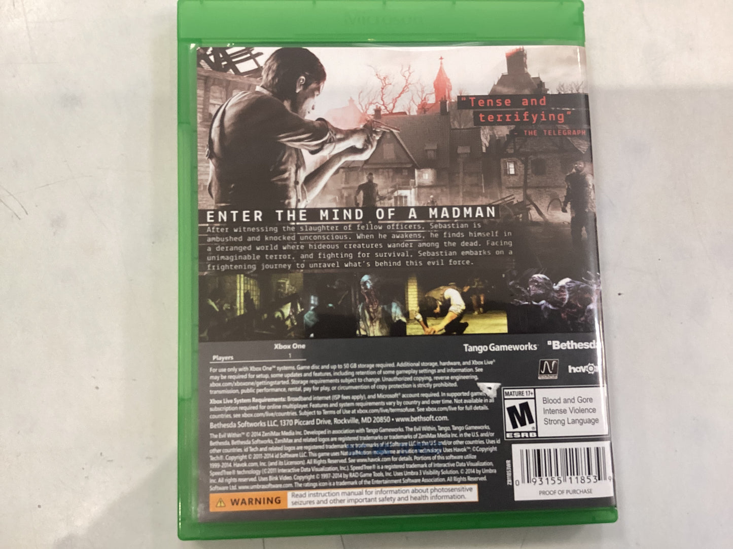 The Evil Within -XB1- Used