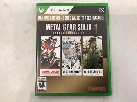 Metal Gear Solid Vol. 1; Master Collection -XBSERIES- Used
