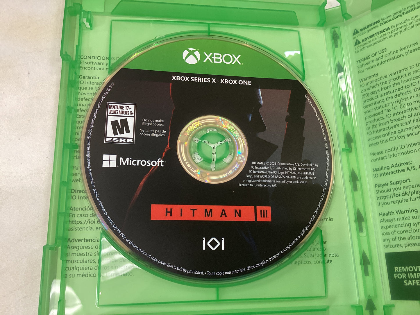 Hitman 3 -XB1- Used