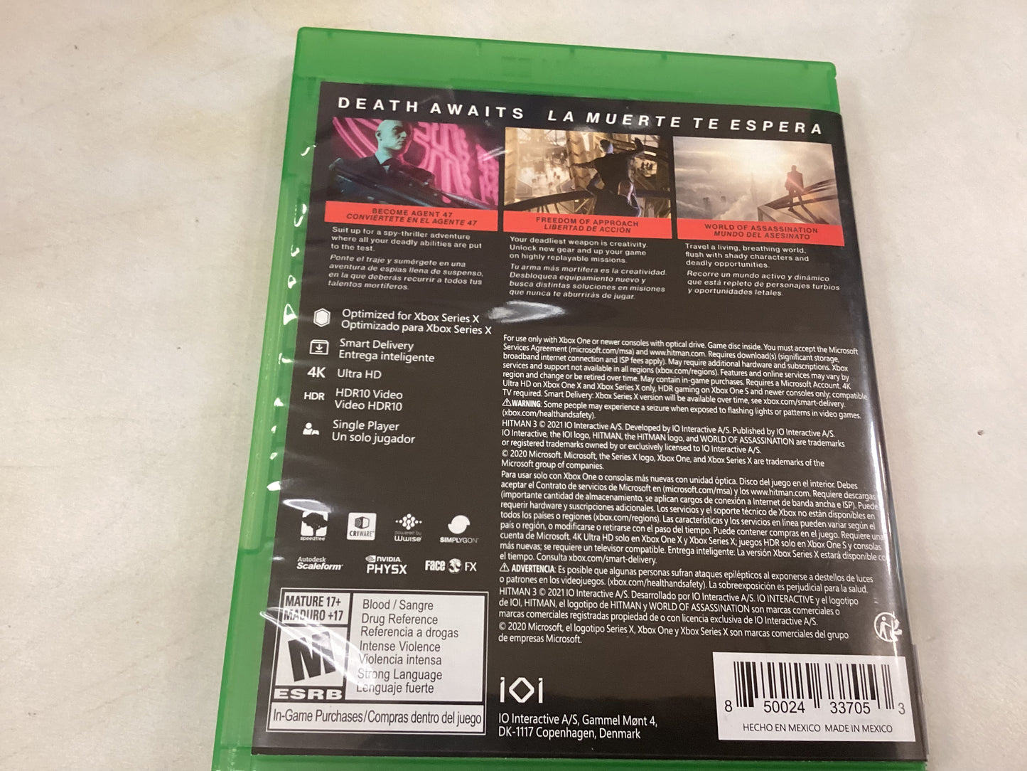 Hitman 3 -XB1- Used