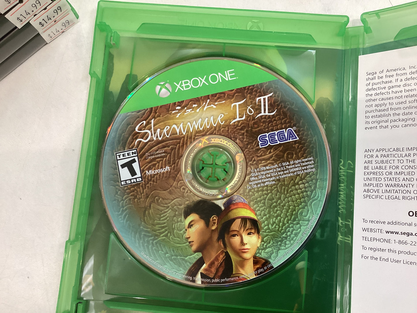 Shenmue 1&2 -XB1- Used