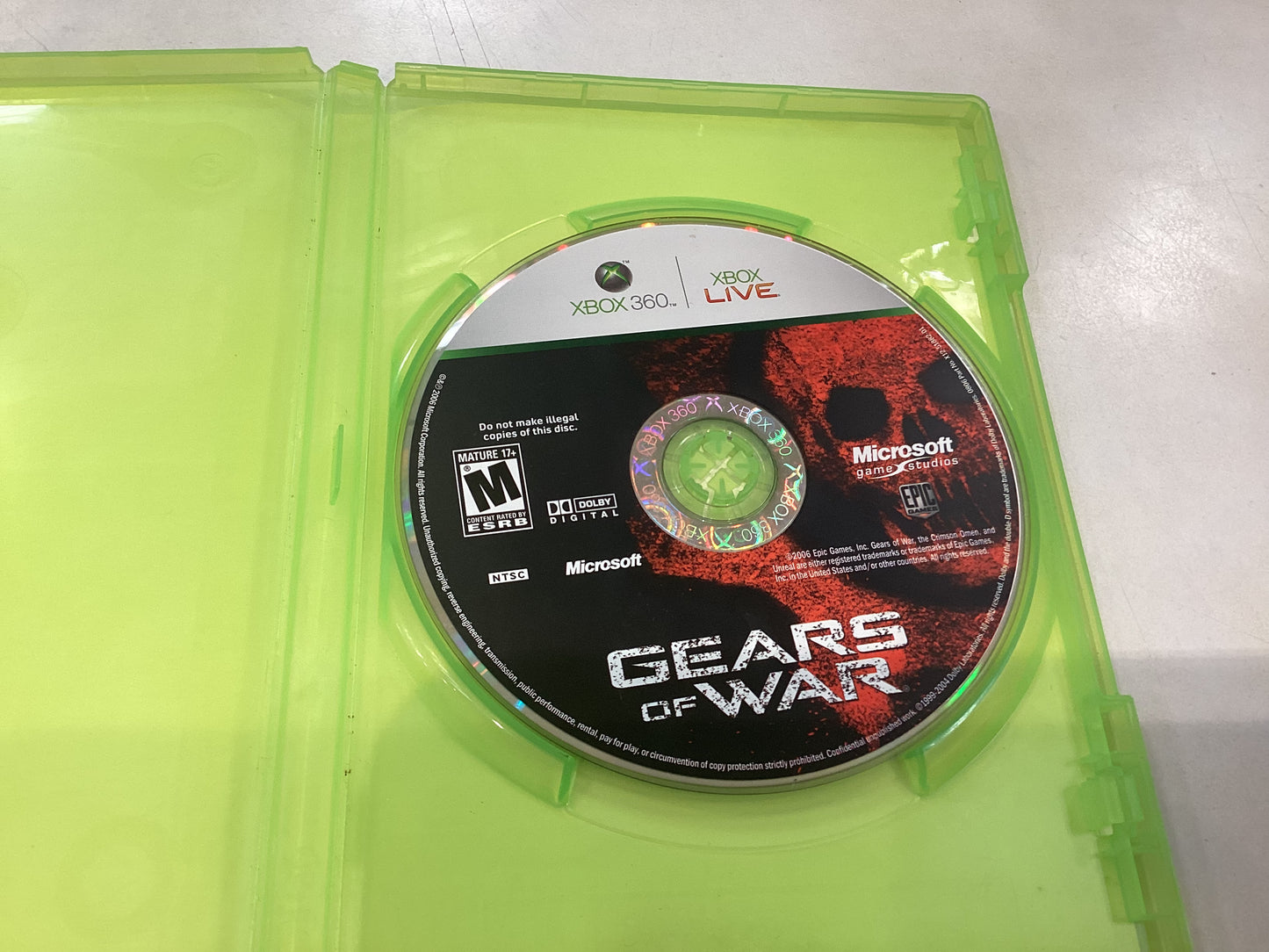 Gears of War -XB360- Used