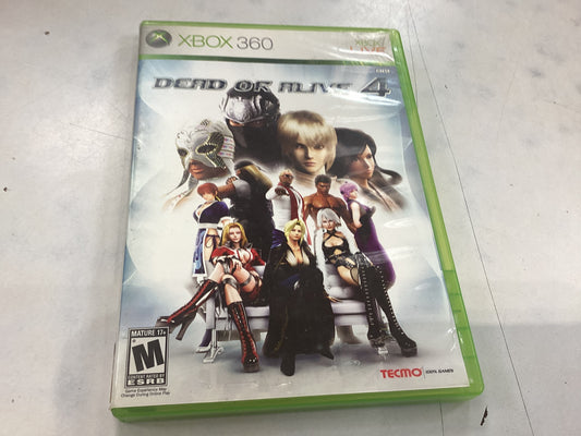 Dead or Alive 4 - XB360- Used