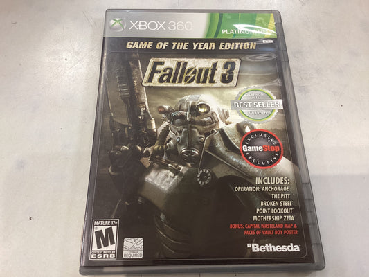 Fallout 3; GOTY -XB360- Used