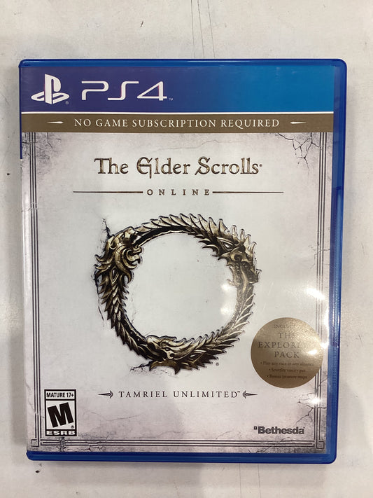 The Elder Scrolls Online (Tamriel Unlimited) - PS4 - Used