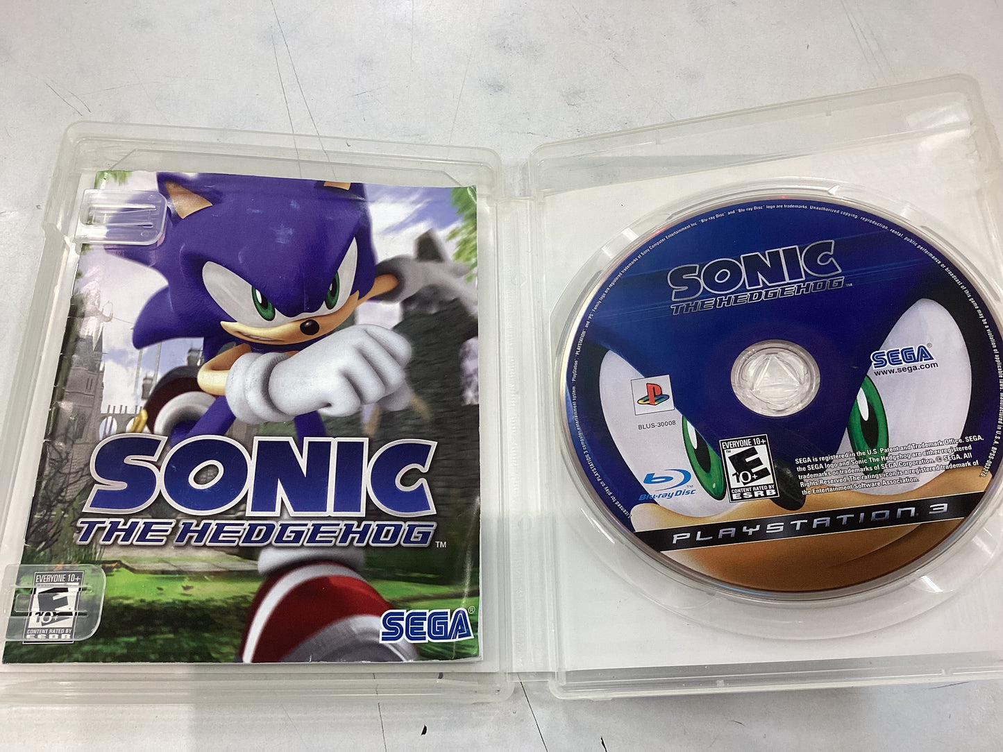 Sonic The Hedgehog -PS3- Used