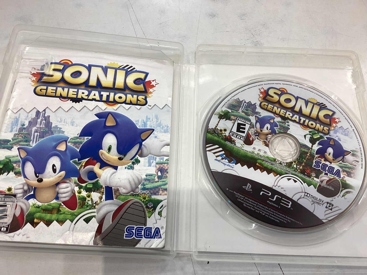 Sonic Generations -PS3- Used