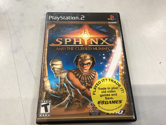 Sphinx and The Cursed Mummy -PS2- Used