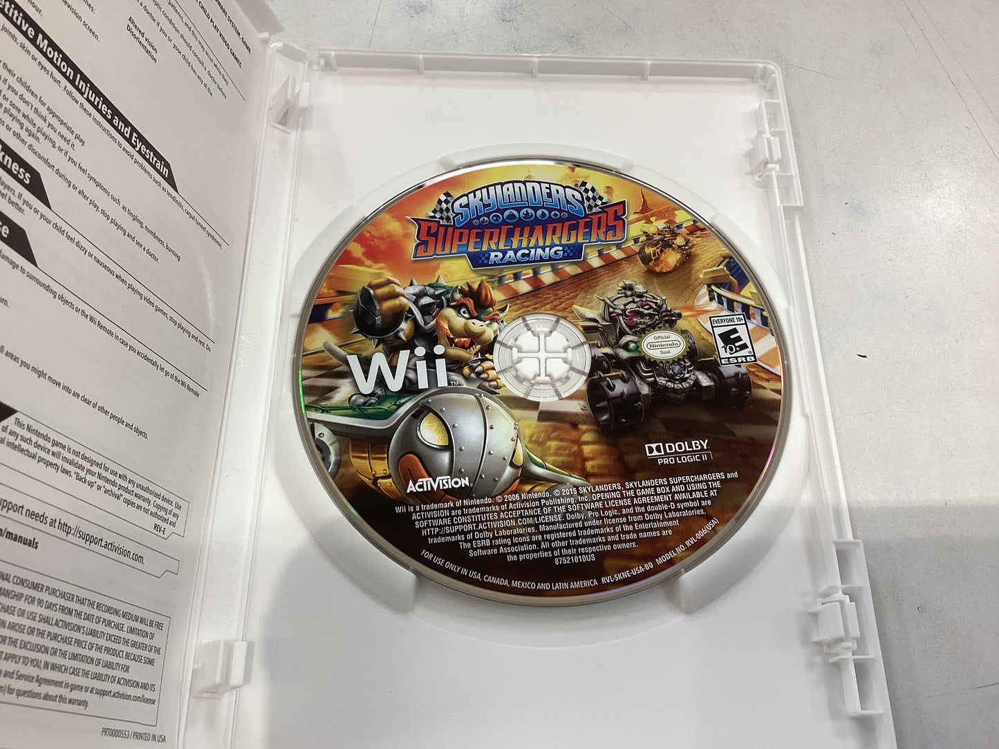 Skylanders Superchargers Racing -Wii- Used