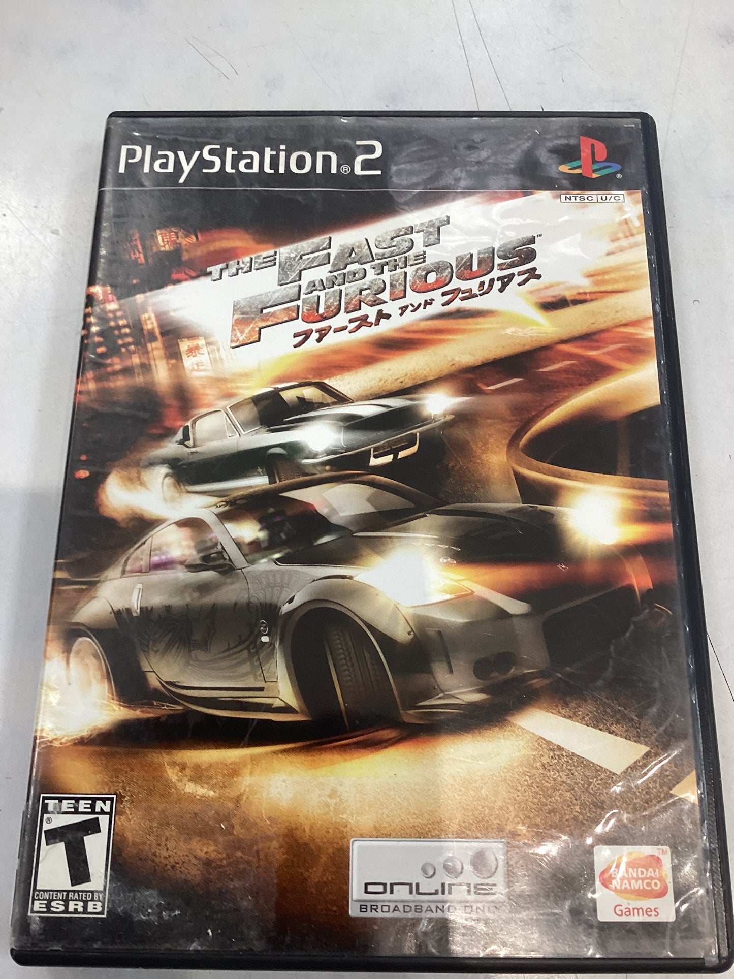 The Fast and The Furious -PS2- Used