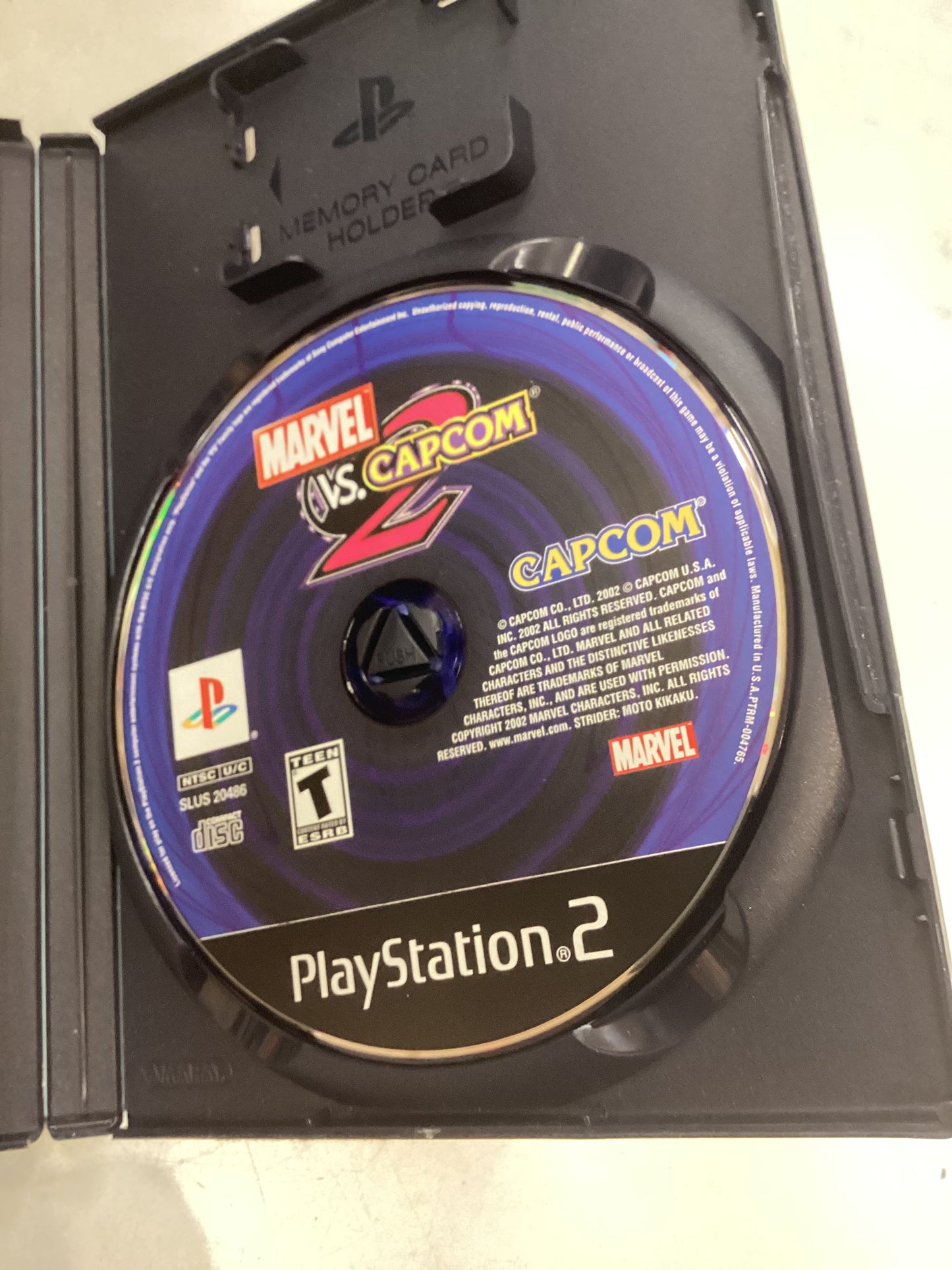 Marvel vs. Capcom 2 -PS2- Used