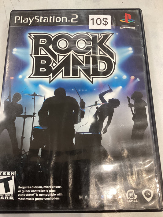 Rock Band -PS2- Used