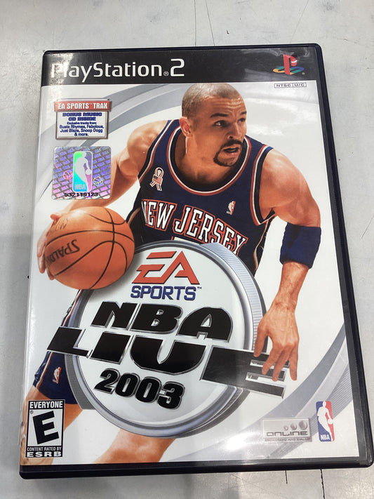 NBA Live 03 -PS2- Used