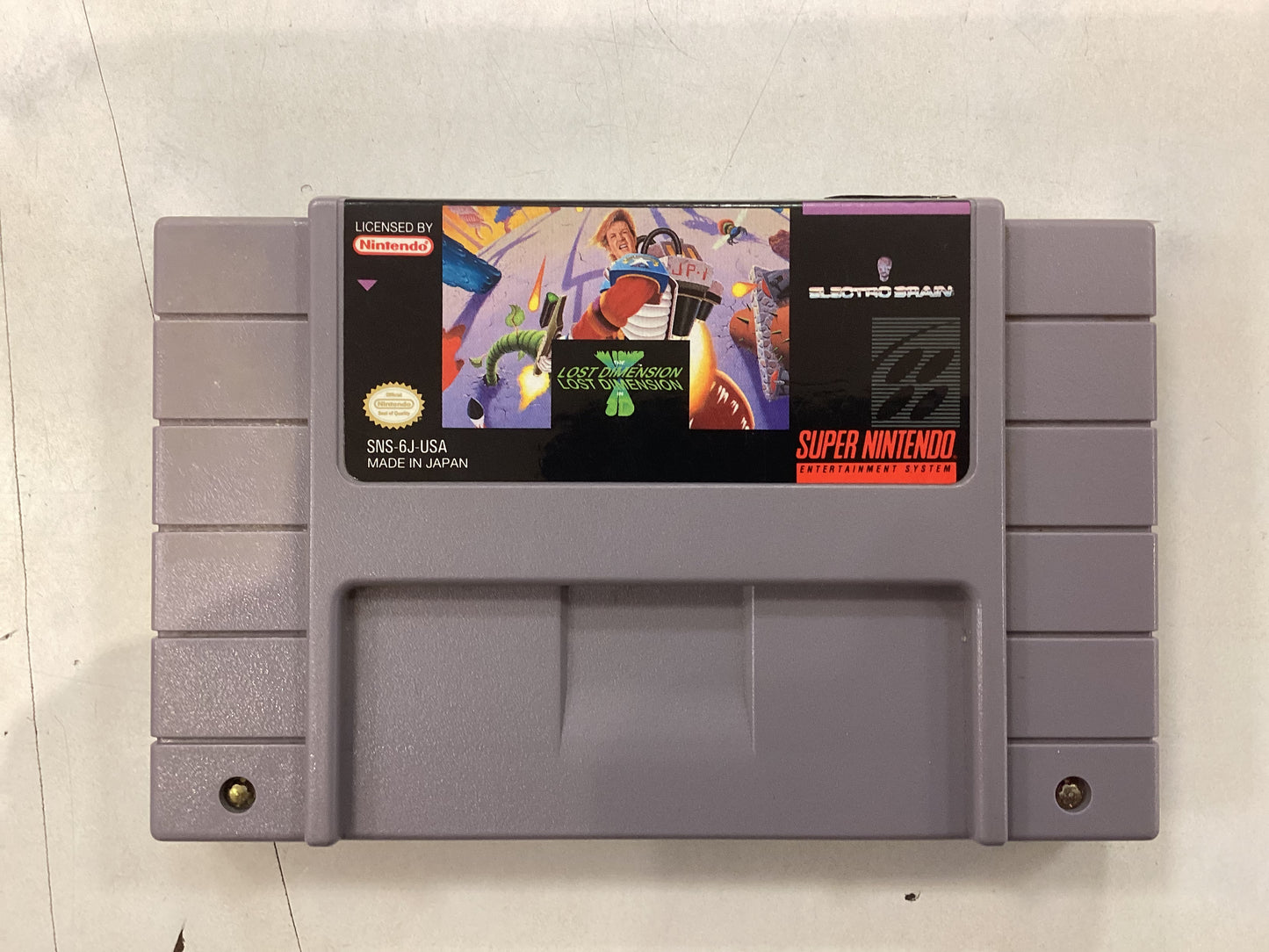 Jim Powers The Lost Dimension - SNES - Used