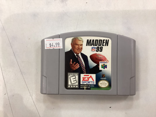 Madden 99 - N64 - Used