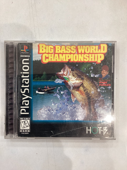 Big Bass World Championship - PS1 - Used