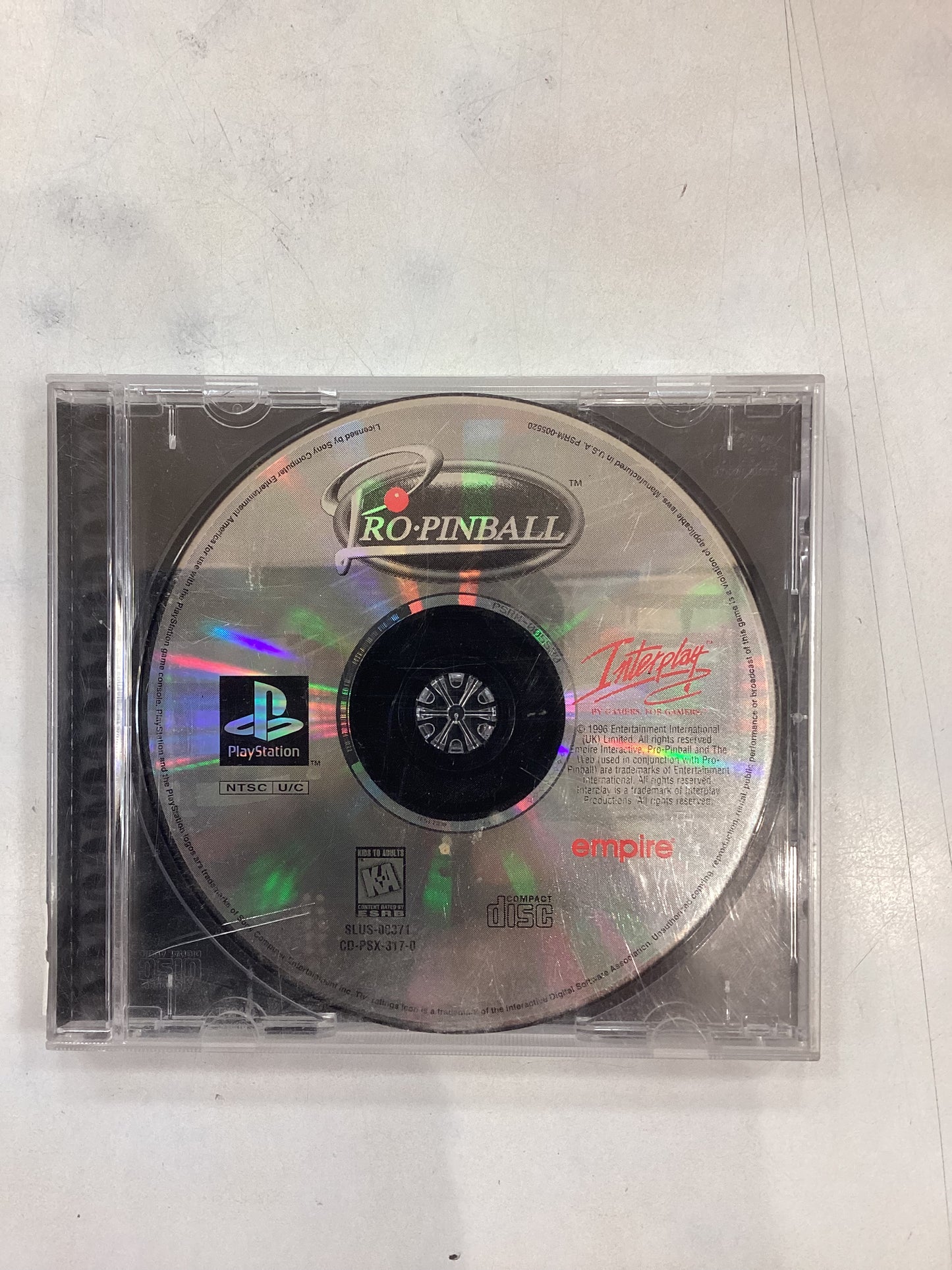 Pro Pinball - PS1 - Used