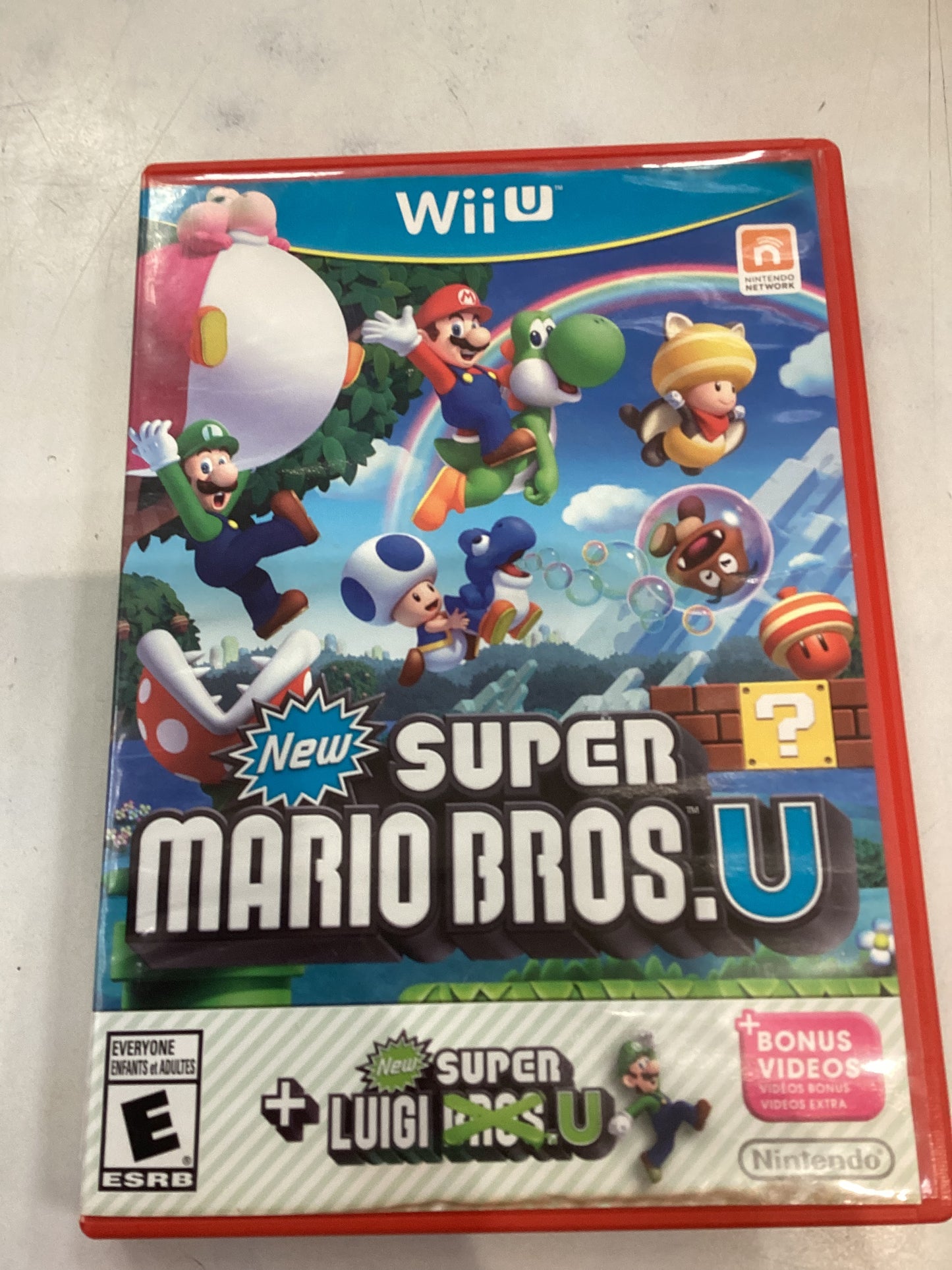 New Super Mario Bros. U + New Super Luigi U -Wii U- Used