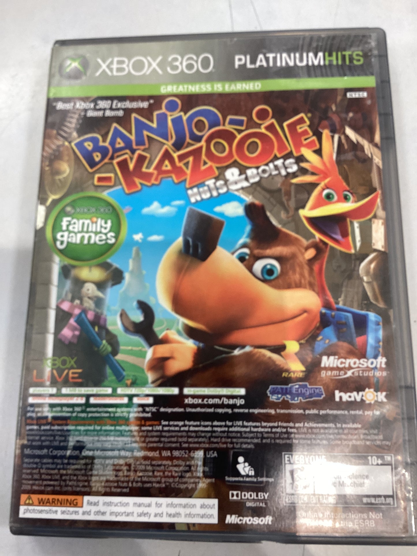 Banjo-Kazooie Nuts and Bolts/ Viva Piñata (Platinum Hits) -XB360- Used