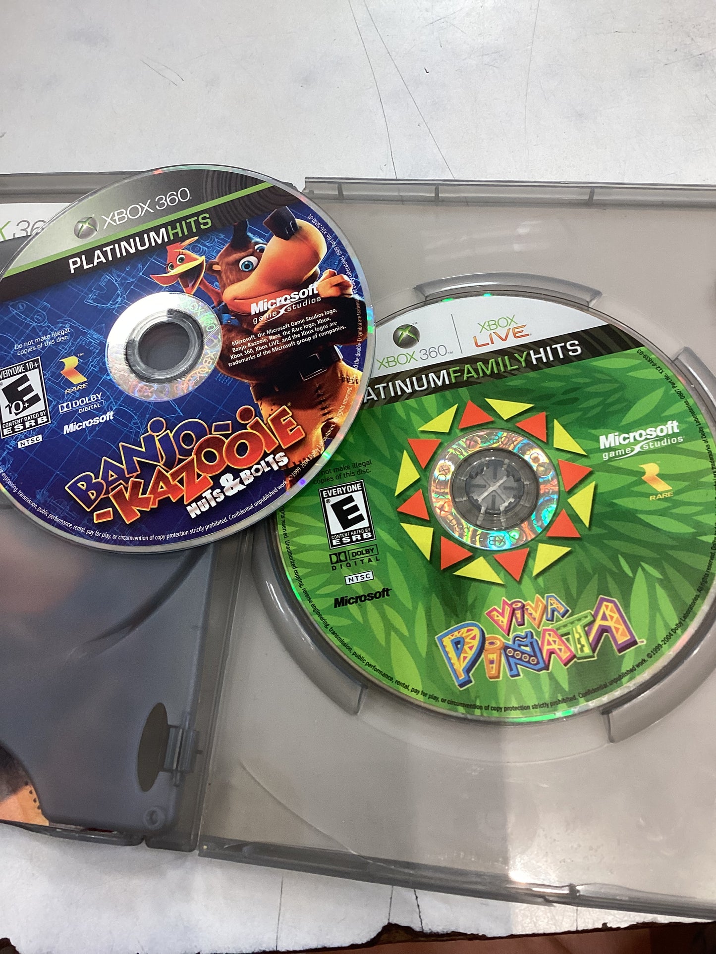 Banjo-Kazooie Nuts and Bolts/ Viva Piñata (Platinum Hits) -XB360- Used