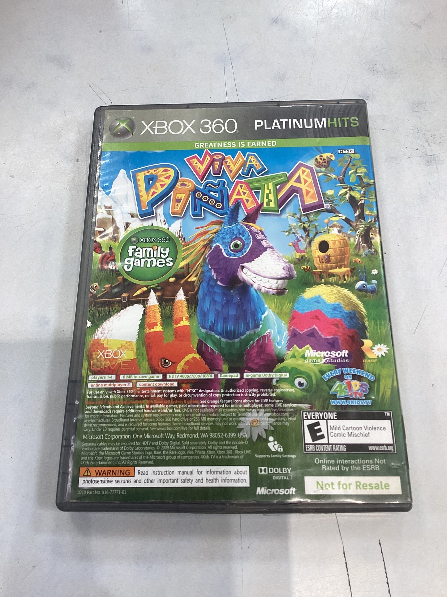 Banjo-Kazooie Nuts and Bolts/ Viva Piñata (Platinum Hits) -XB360- Used