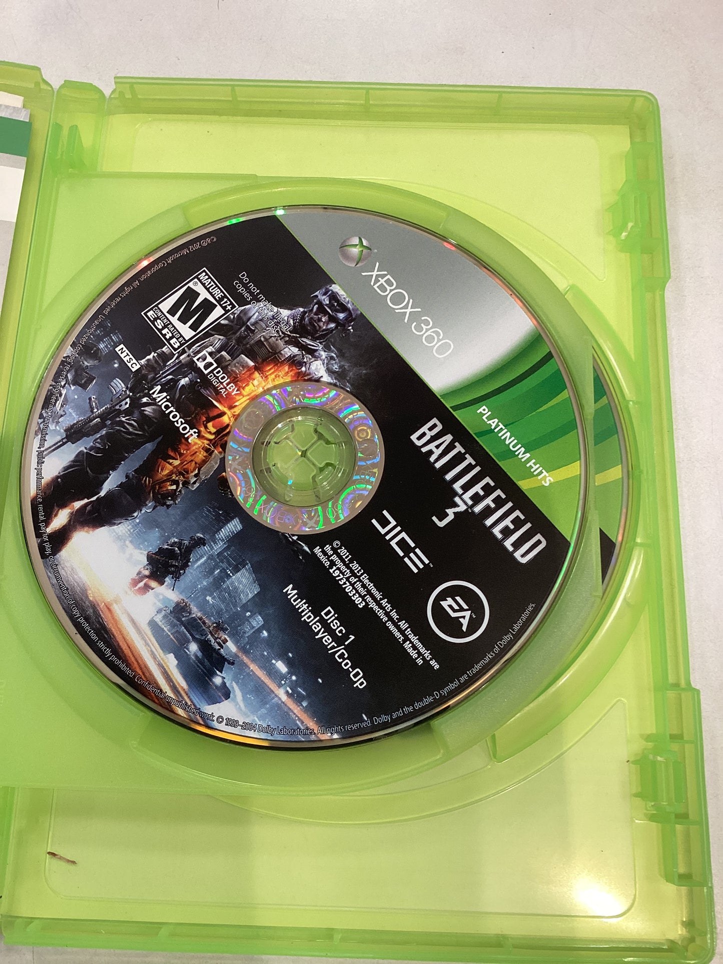 Battlefield 3 -XB360- Used