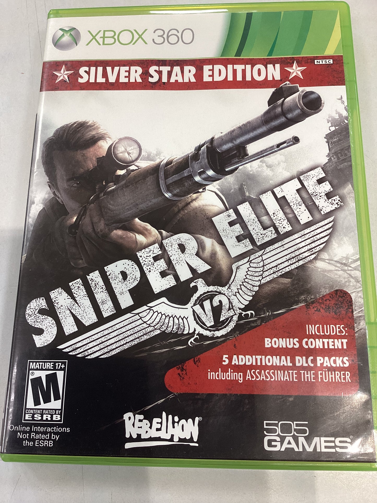 Sniper Elite V2 Silver Star Edition - XB360- Used