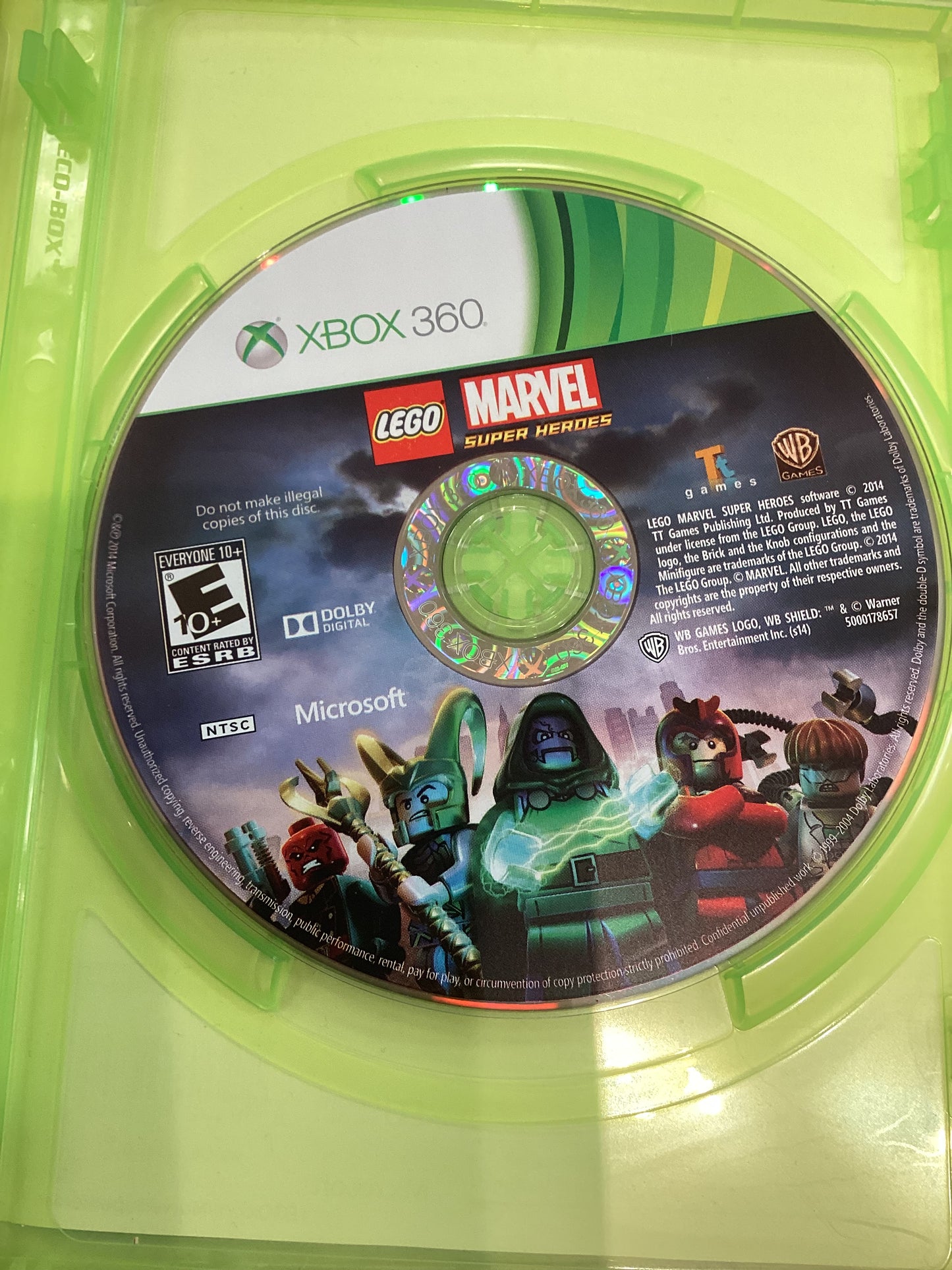 Lego Marvel Super Heroes -XB360- Used