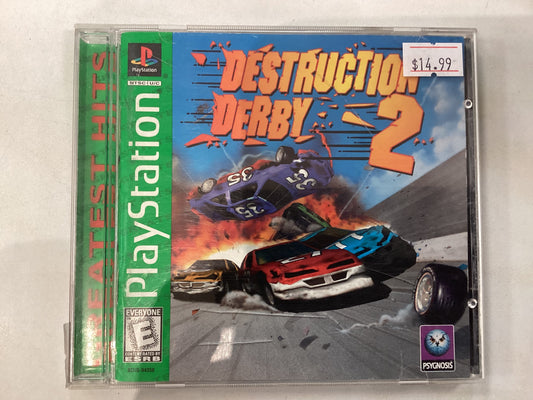 Destruction Derby 2 -PS1- Used