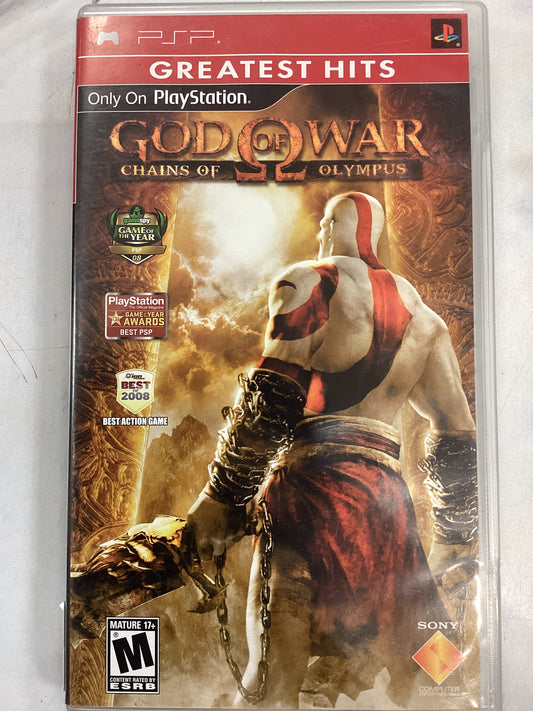 God of War Chains of Olympus -PSP- Used