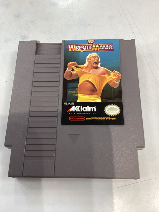 Wrestle Mania -NES- Used