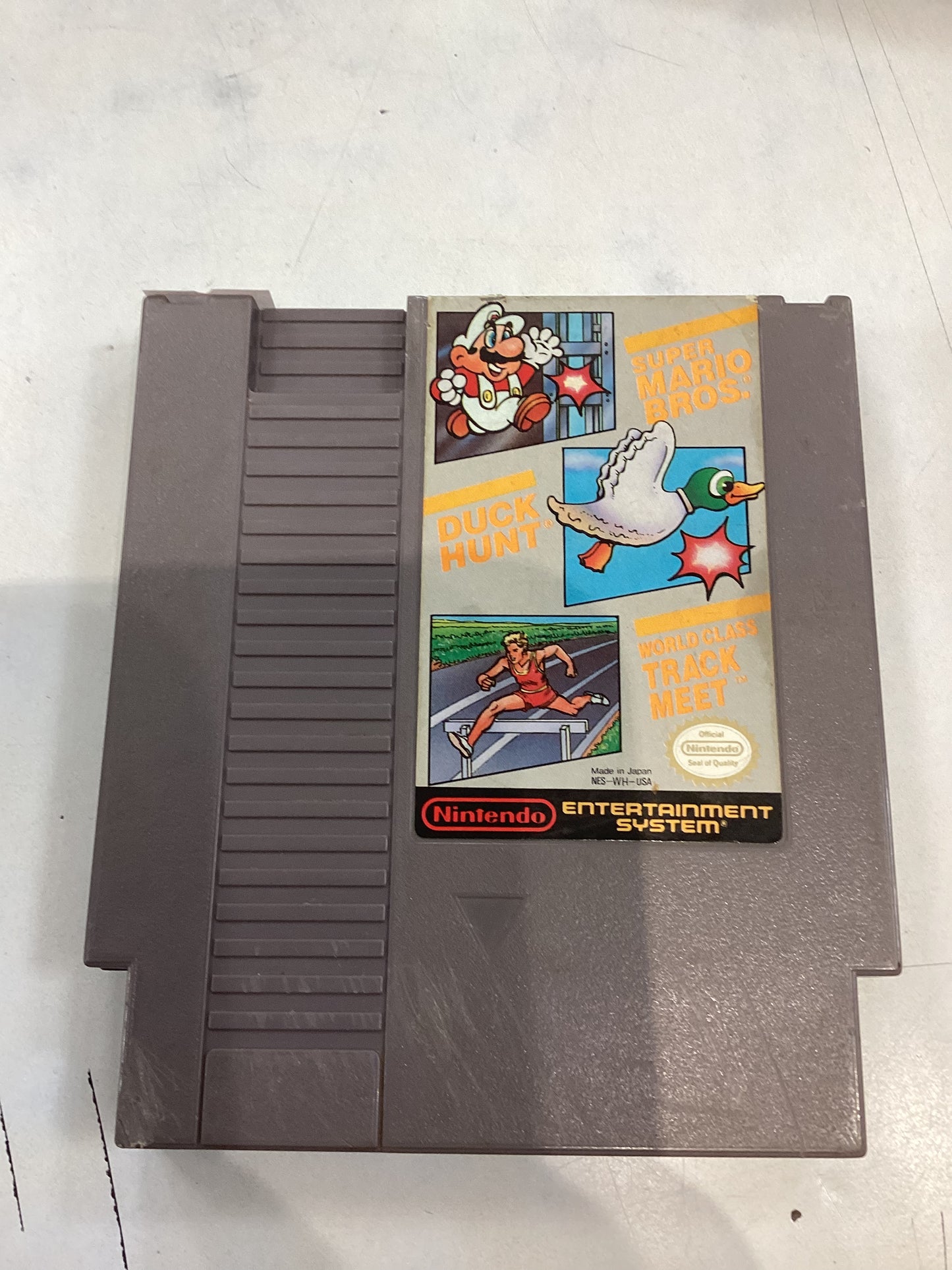 Super Mario Bros./World Class Track Meet/Duck Hunt -NES-Used