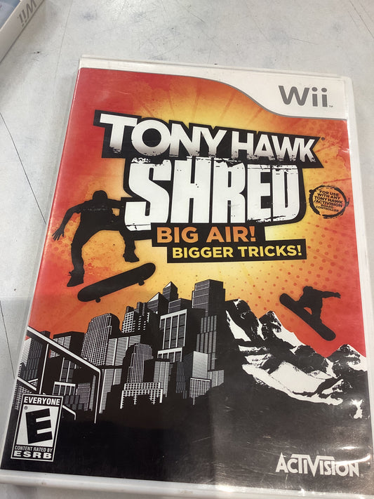 Tony Hawk Shred -Wii- Used