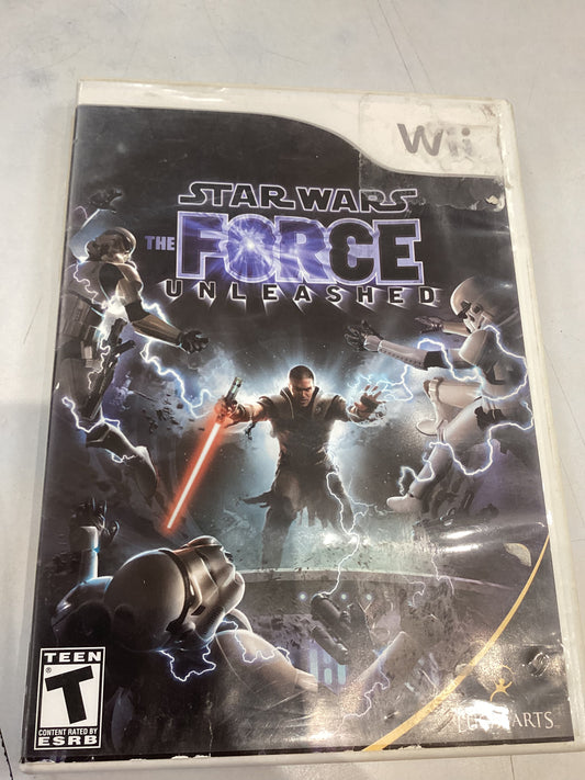 Star Wars The Force Unleashed -Wii- Used