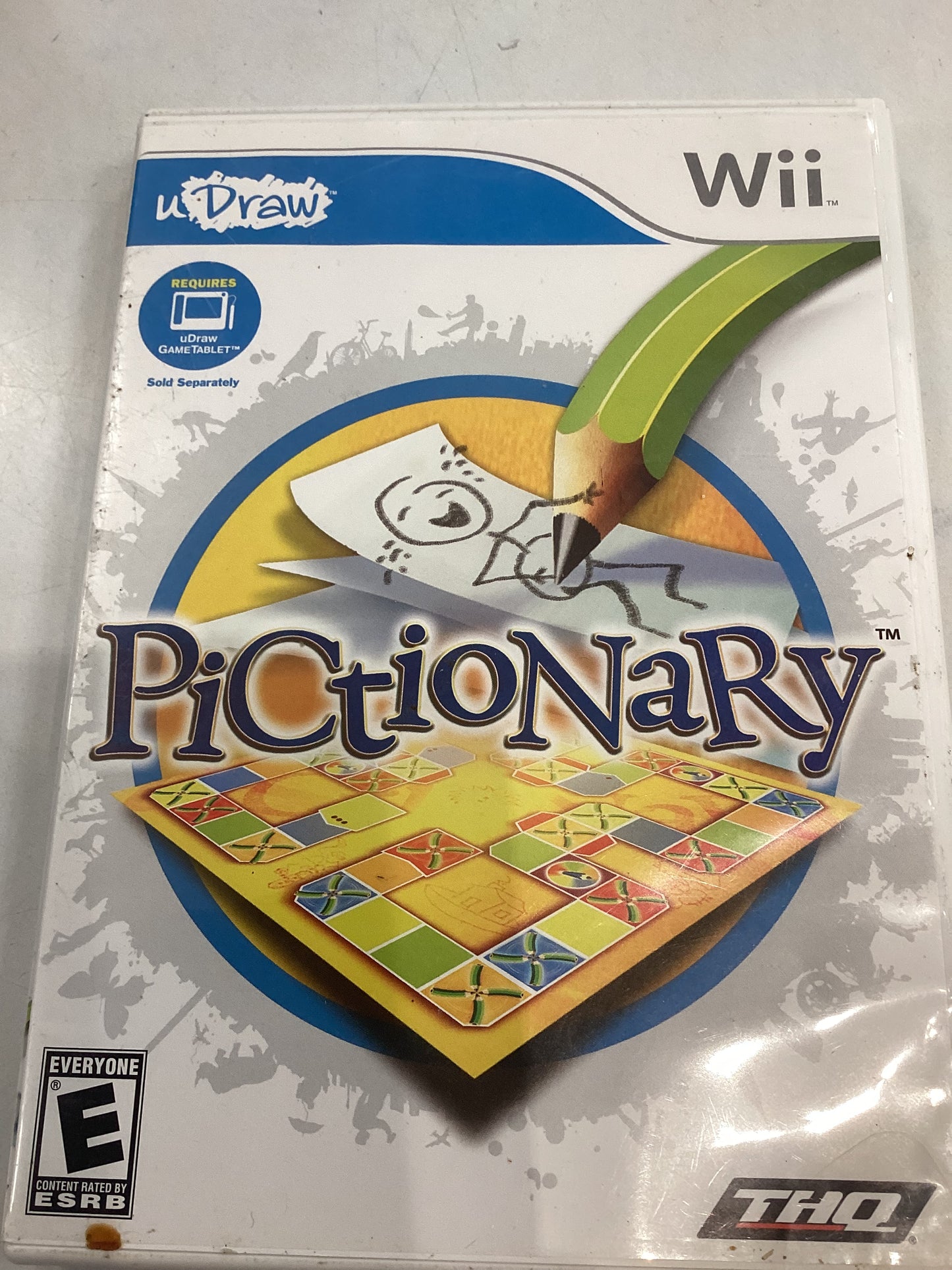 U Draw Pictionary -Wii- Used