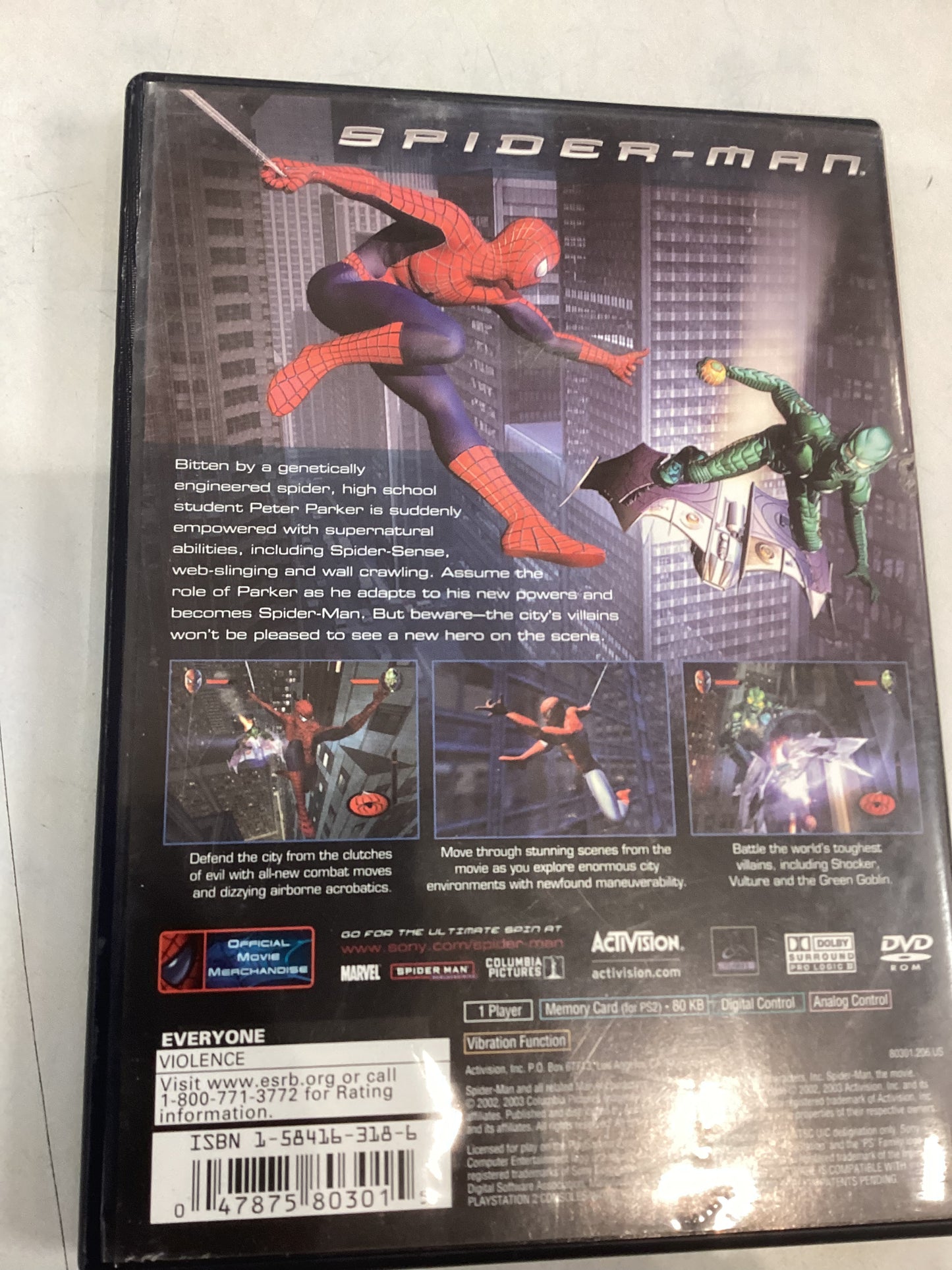 Spider-man (Greatest Hits) -PS2- Used