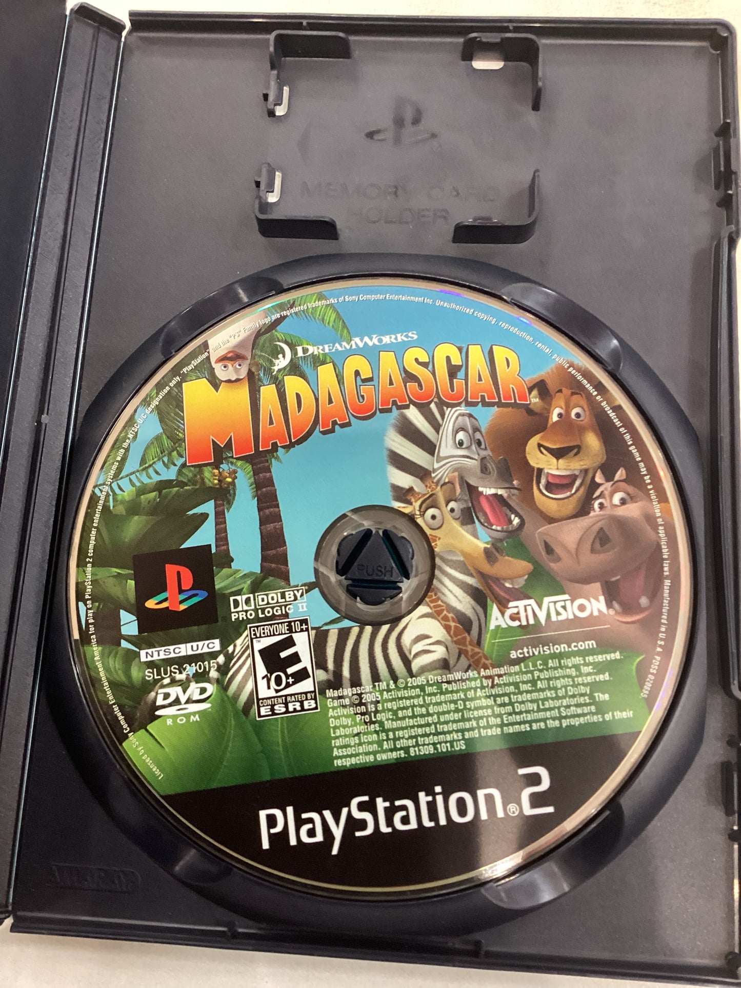 Madagascar -PS2- Used