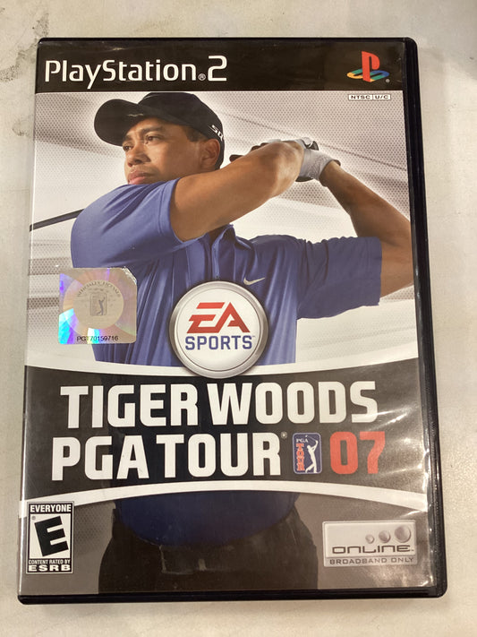 Tiger Woods PGA Tour 07 -PS2- Used