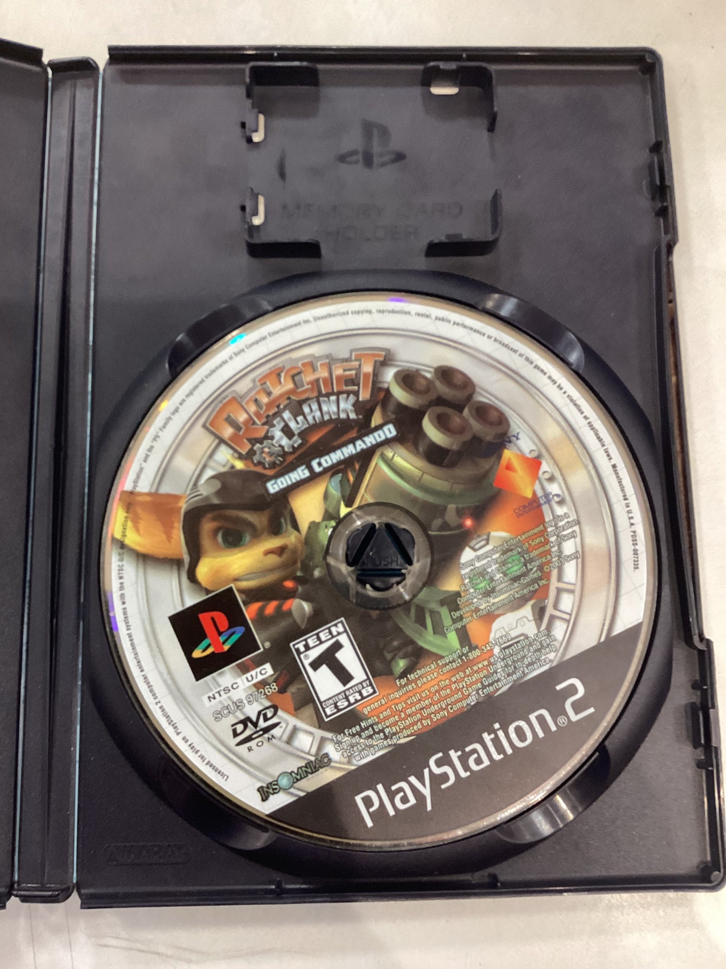 Ratchet and Clank; Going Commando -PS2- Used