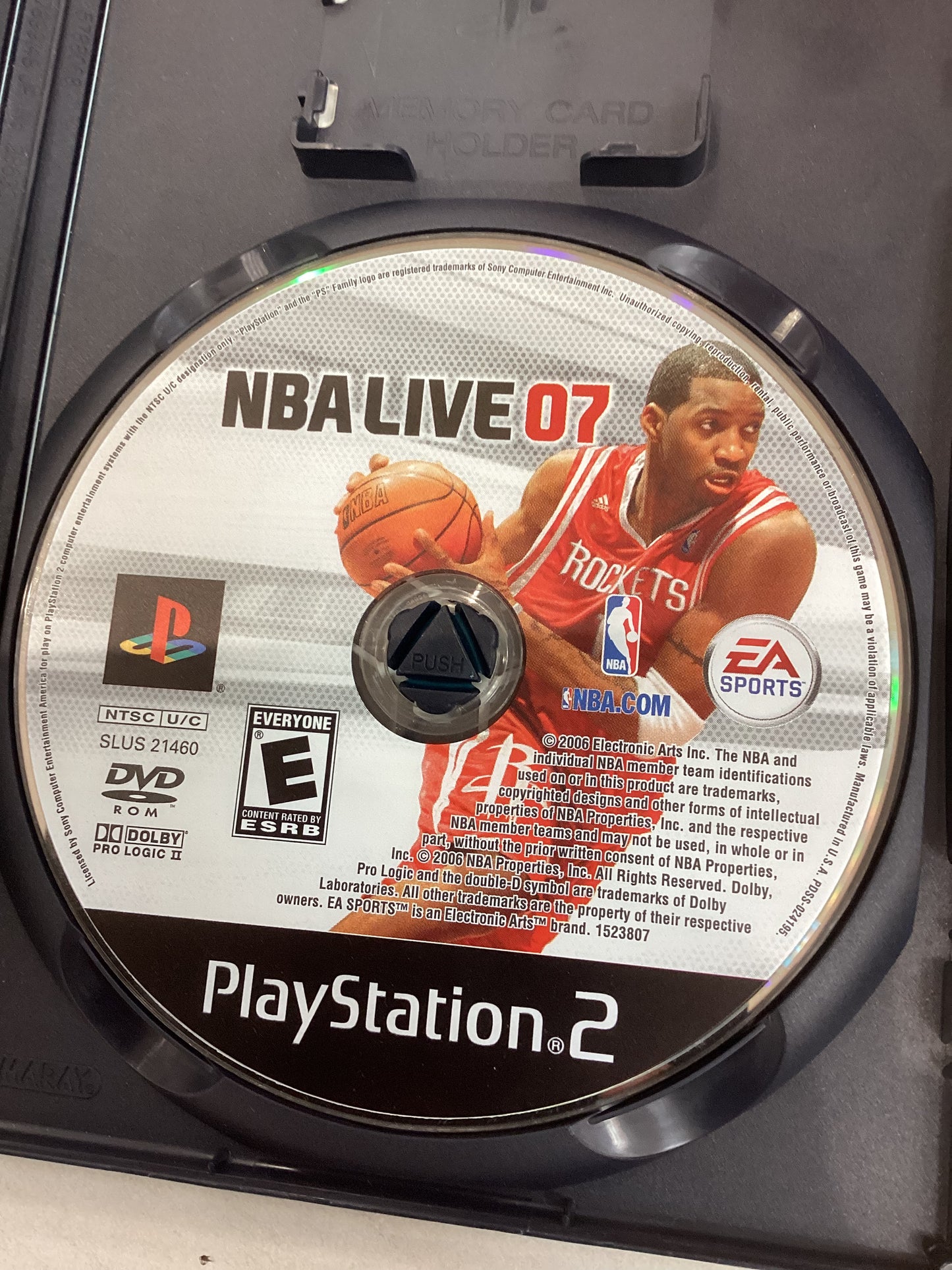 NBA Live 07 -PS2- Used