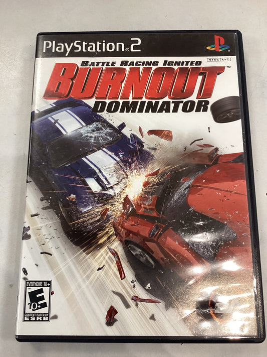 Battle Racing Ignited; Burnout Dominator -PS2- Used