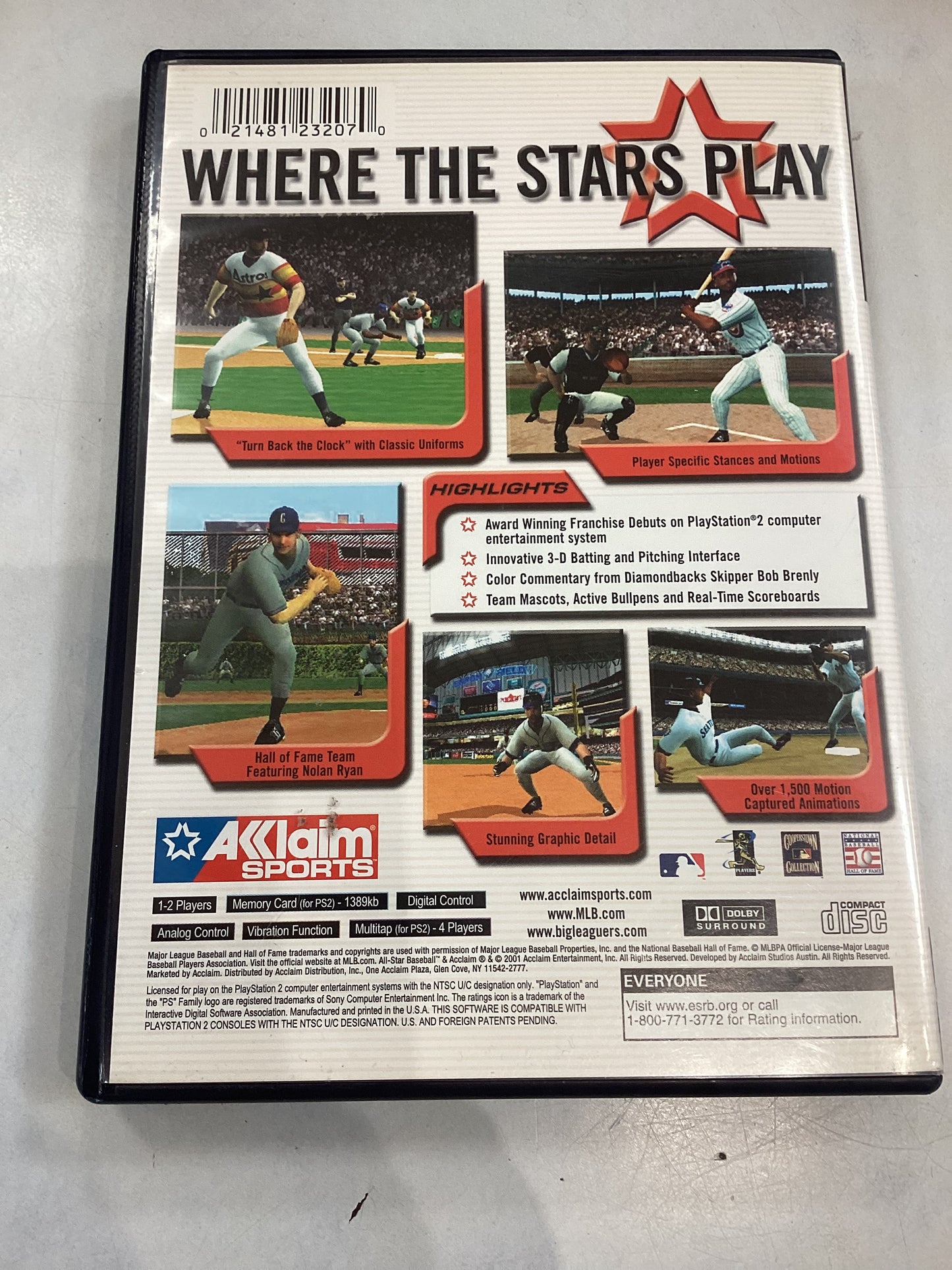 All-Star Baseball 02 -PS2- Used