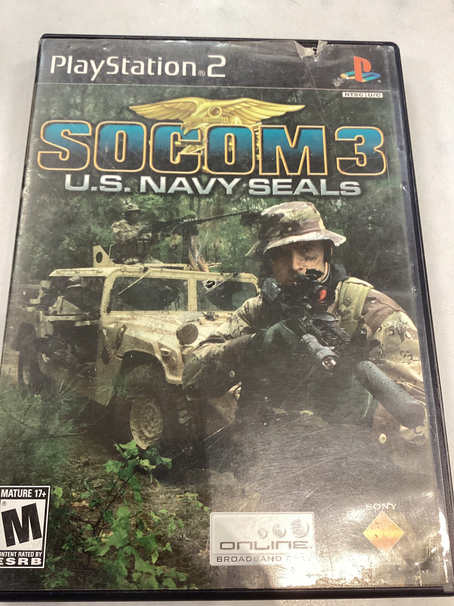 Socom 3; U.S. Navy Seals -PS2- Used