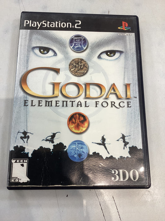 Godai Elemental Force -PS2- Used